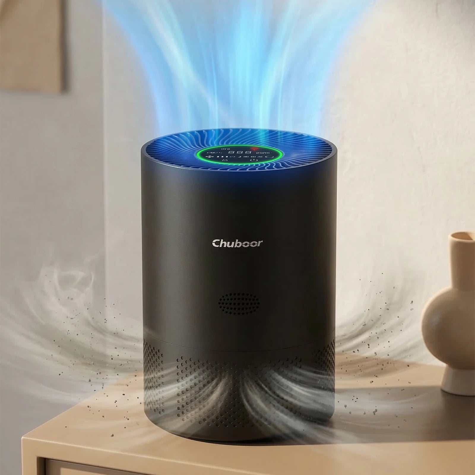 Air Purifier for Home Allergies in Bedroom Covers Up to 360 ft² H13 Filter Effectively Removes Odor