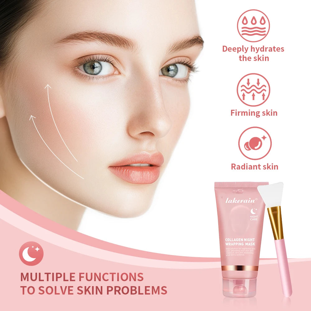Collagen Overnight Wrapping Peel Off Facial Mask Collagen