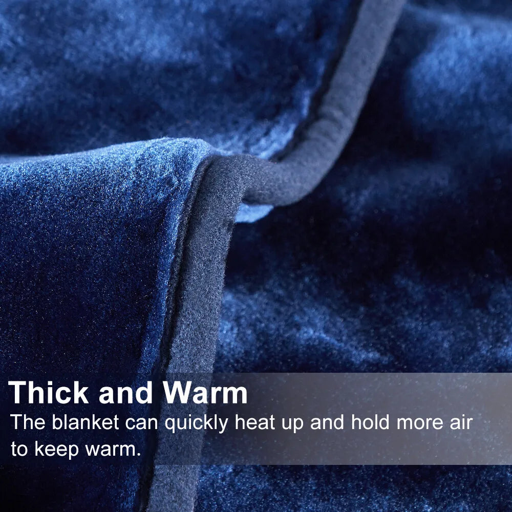 Blanket Thick Mink Weighted Blanket 7 Colors for Comfortable Sleep