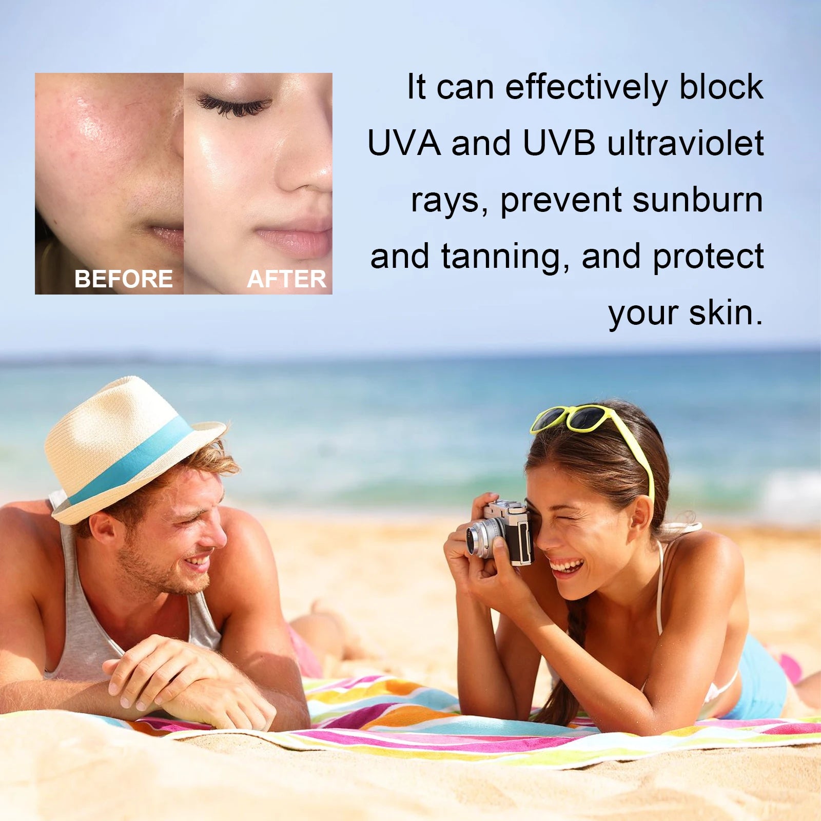 Spf 100 Body Sunblock Cream Gentle Moisturizing UV Protection Refreshing Oil Control Glowing Non-sticky