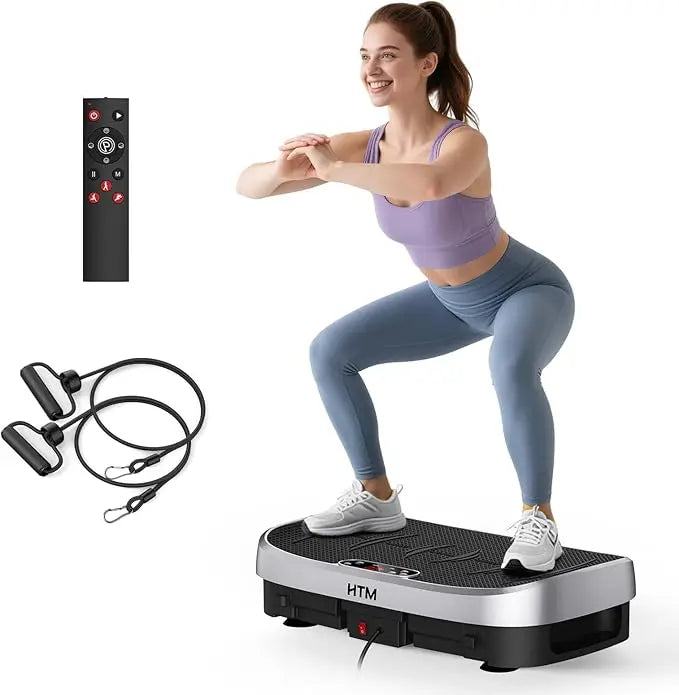 Vibration Plate Fitness Multi-Function Vibration Trainer 330lbs