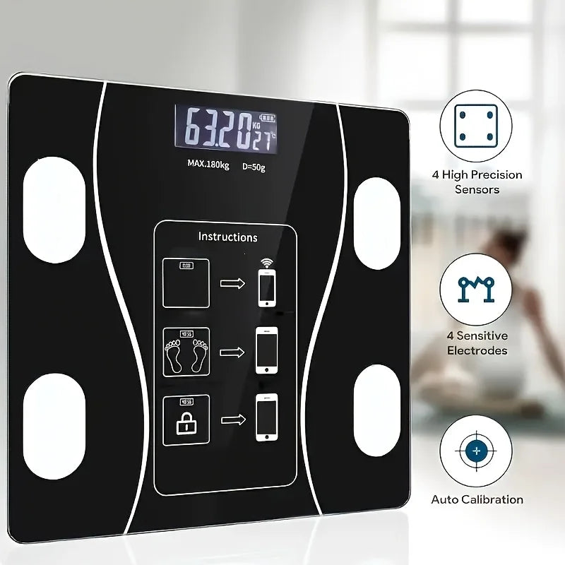 Weight Scale Electronic Scale, 396 Pound Digital Bathroom Scale