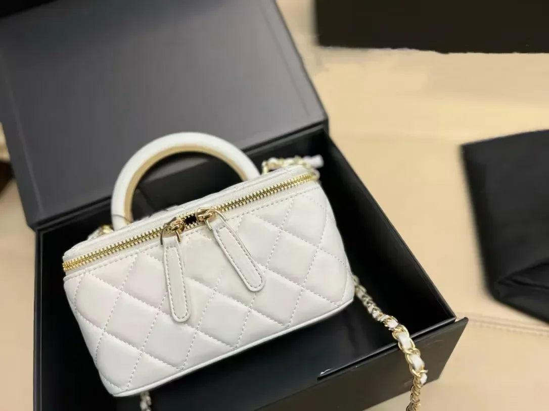Top Cowhide Flap Luxury Bags With Handle Designer Bag Quilted Wallets
