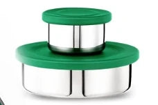 Stainless Steel Leakproof Bento Lunch Box, Sandwich Friendly, Food Safe, Compact, Perfect for Kids Lunch, Adult Lunch