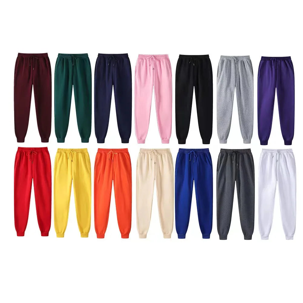 Autumn Winter Men/Women Fitness Workout Sweatpants Jogging Running Sweatpant Casual Comfortable Streetwear