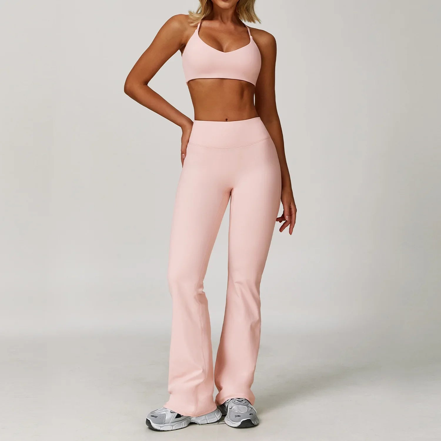 3PCS Gym Set Women Yoga Bra Jacket High Waist Workout Leggings Shorts Sports Suit 2 Pieces Yoga Set