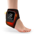 Electric Foot Heat Massager Hot Compress Vibration Ankle Massage Wrap for Joint Protection Ankle Support