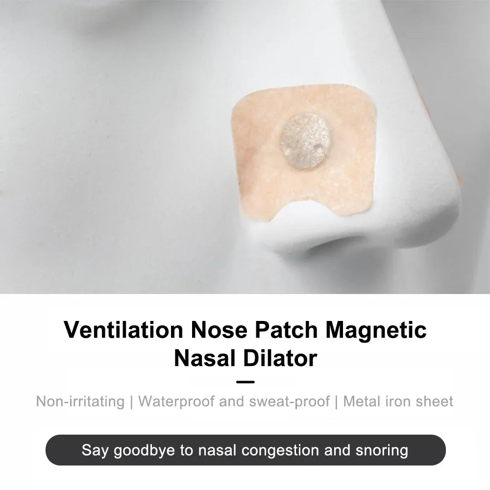 Nose Breath Patch Magnetic Nose Breathing Patches Nasal Strips 100pcs