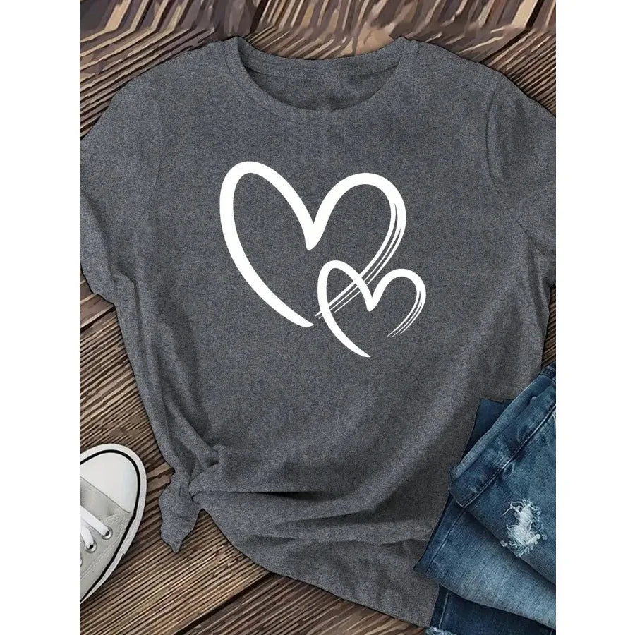 Heart Shirt Valentine'S Day Shirt Valentine'S Day Gift Cute Valentines Shirt Self Love Shirt
