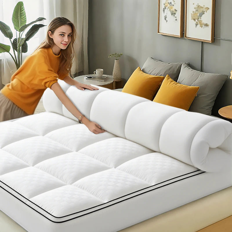 Extra Thick Mattress covers  Topper 1000Gsm Cooling
