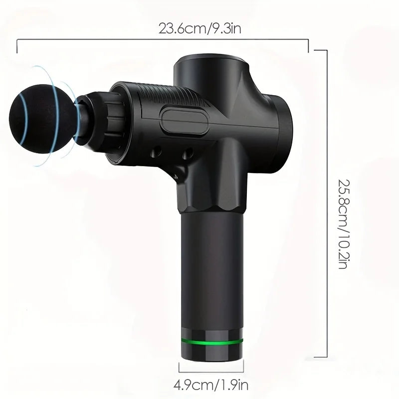 30 Level Massage Gun Fascia Deep Muscle Relax Body Electric Fitness Equipment