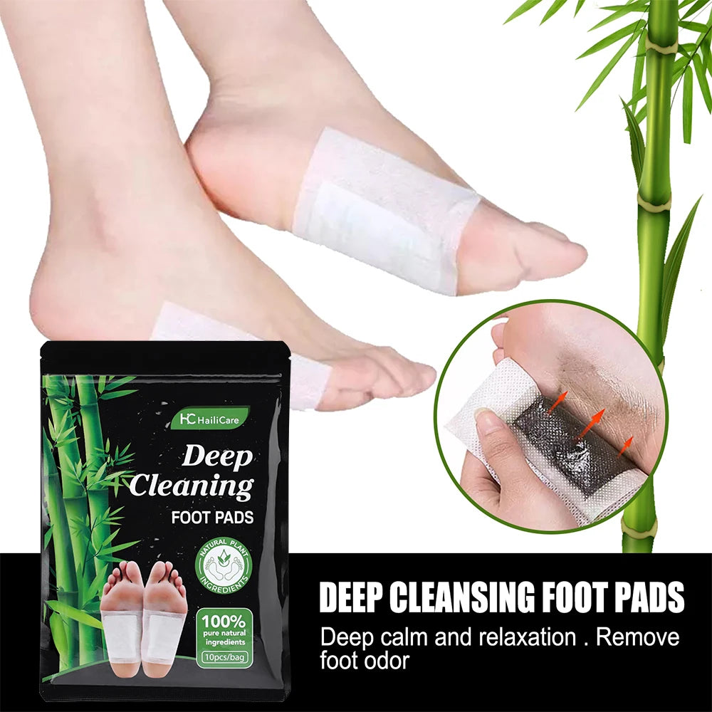 Detox Foot Patches 10PCS Natural Herbal Detox