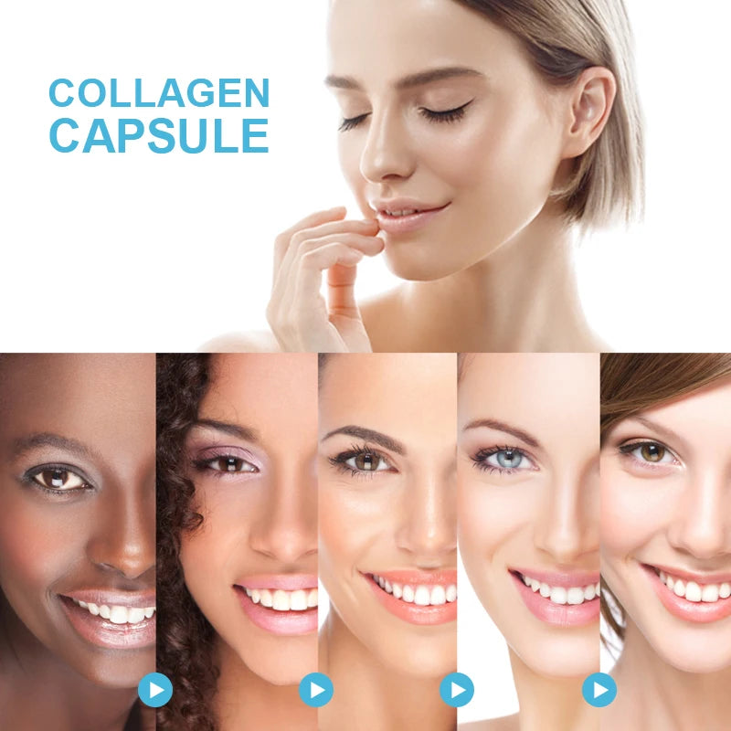 Advanced Collagen - Promotes Hair, Nail, Skin, Bone And Joint Health - Collagen Supplements for Women And Men