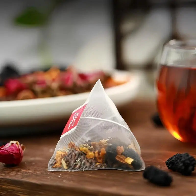 Ginseng Five Treasure Tea Natural Energy Boost Immune Support Herbal Wellness Traditional Organic Blend Tea Daily Vitality