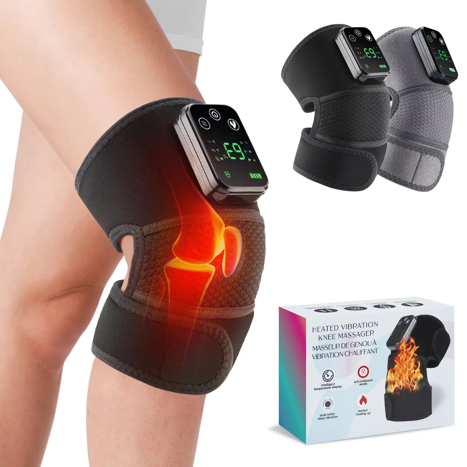 Multifunctional Shoulder Support Belt 3 in 1 Knee Elbow