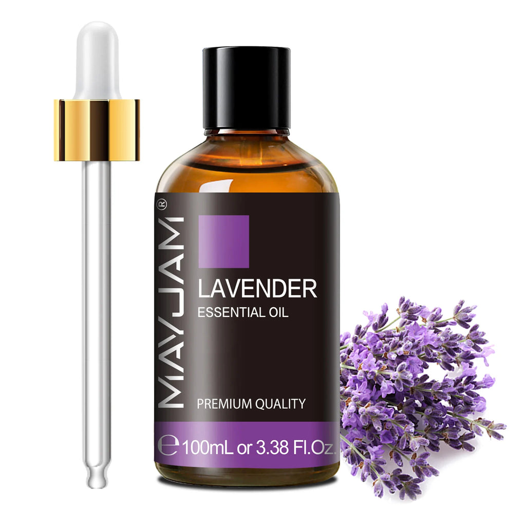 Pure Essential Oil 100ml Lavender Vanilla Sweet Orange Rosemary Sandalwood Fragrance