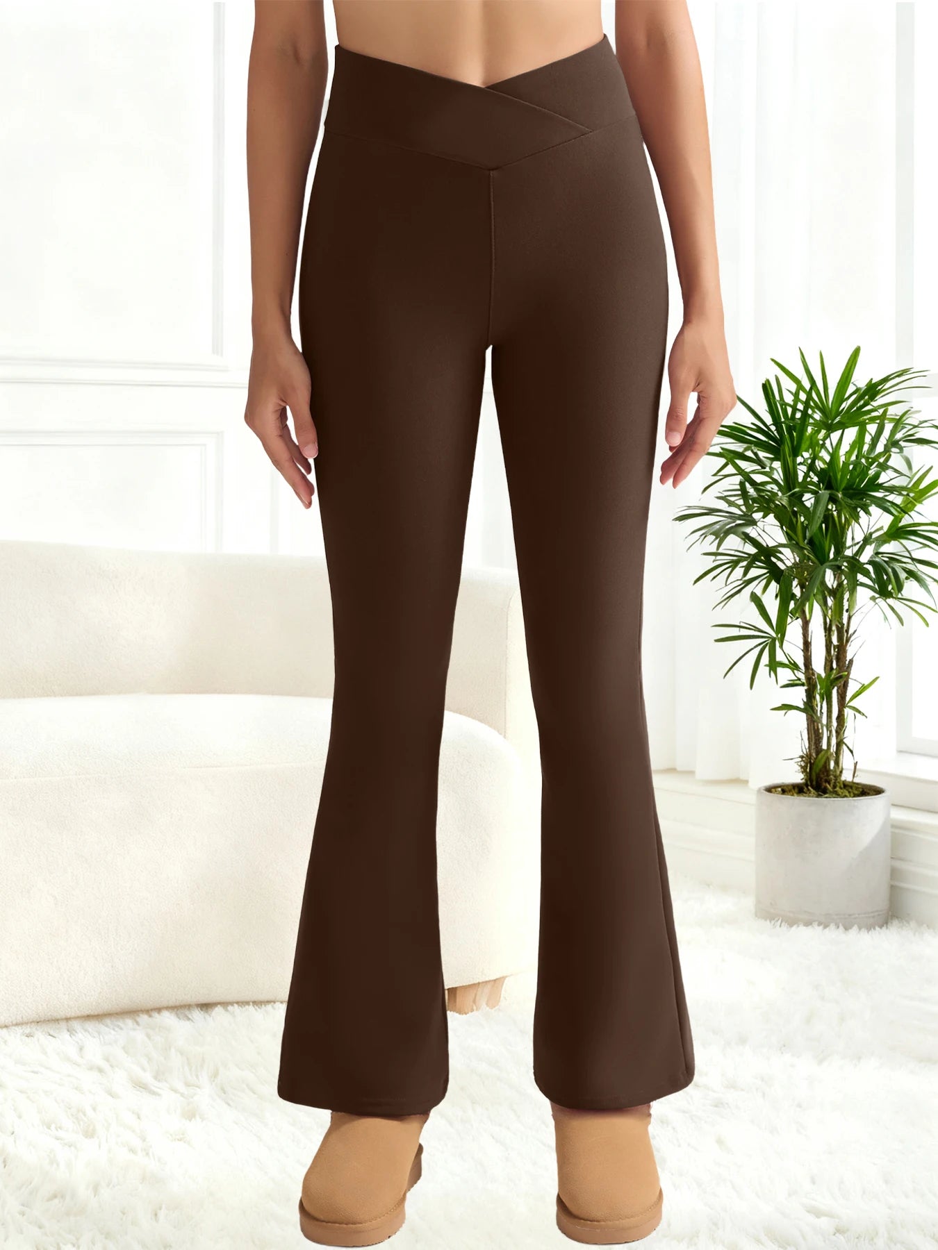 Fleece Women Leggings Thick winter Pants High-Waisted Thermal Tights Tummy Control