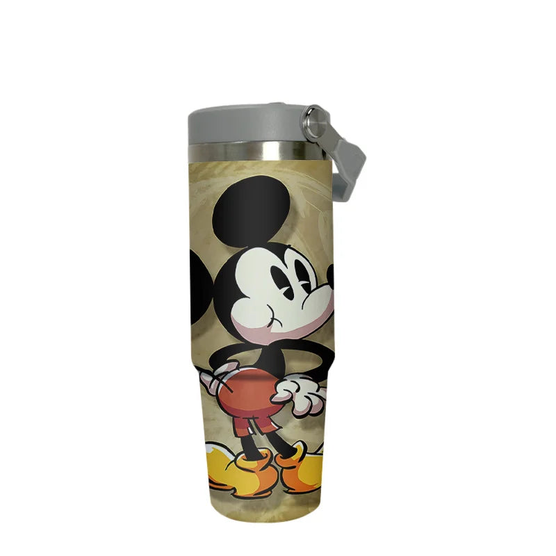 Double Stainless Steel 304 Coffee Thermos Mug Leak-Proof Non-Slip Car Vacuum Flask Travel Thermal