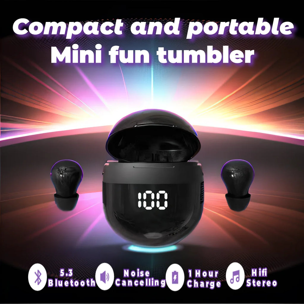 Super bass Sleep Headphones Wireless Bluetooth Earphones With Mic Sports Earbuds Noise Reduction Mini HD Headset