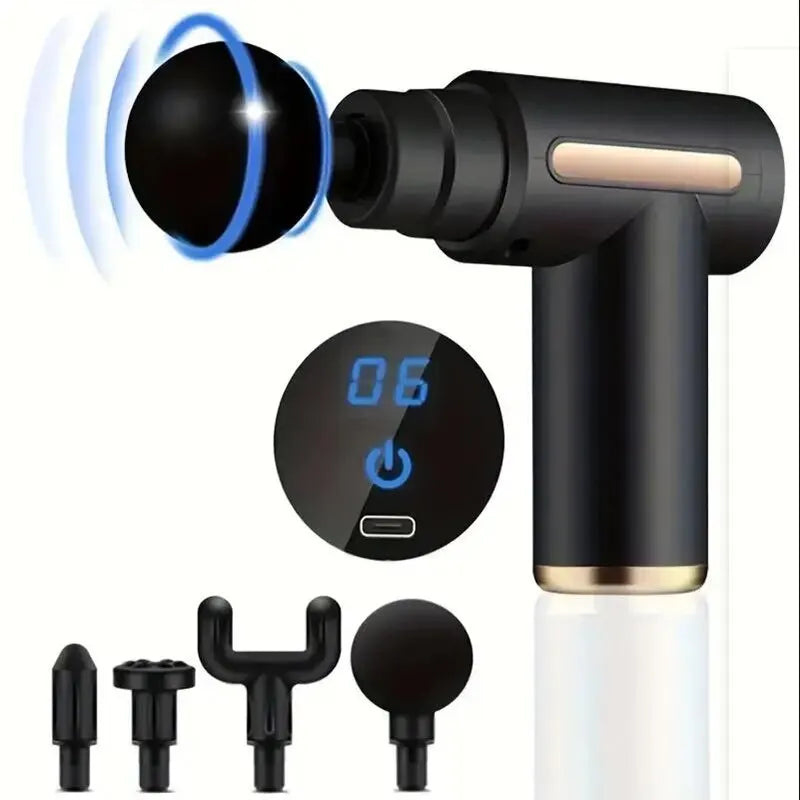 30 Level Massage Gun Fascia Deep Muscle Relax Body Electric Fitness Equipment