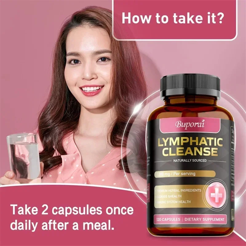 Lymphatic Cleanse - Supports Lymph Node Health 120pcs