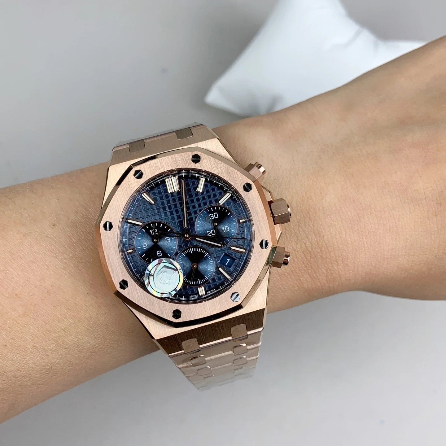 2026 New A+ Top-Tier Reissue Watch Rose Gold Chronograph