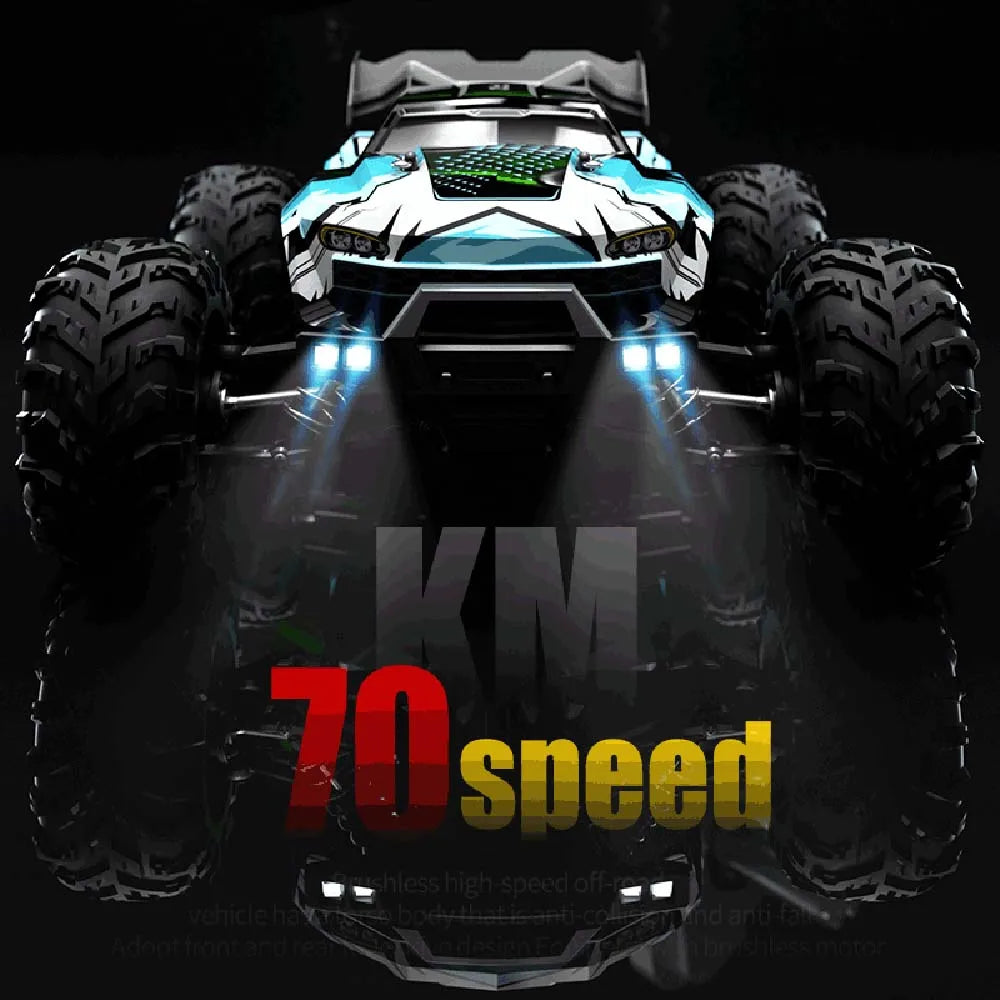 PRO 1:16 High Speed RC Car With LED Light Drift 70KM/H 4WD RC Off-Road Car Monster Truck