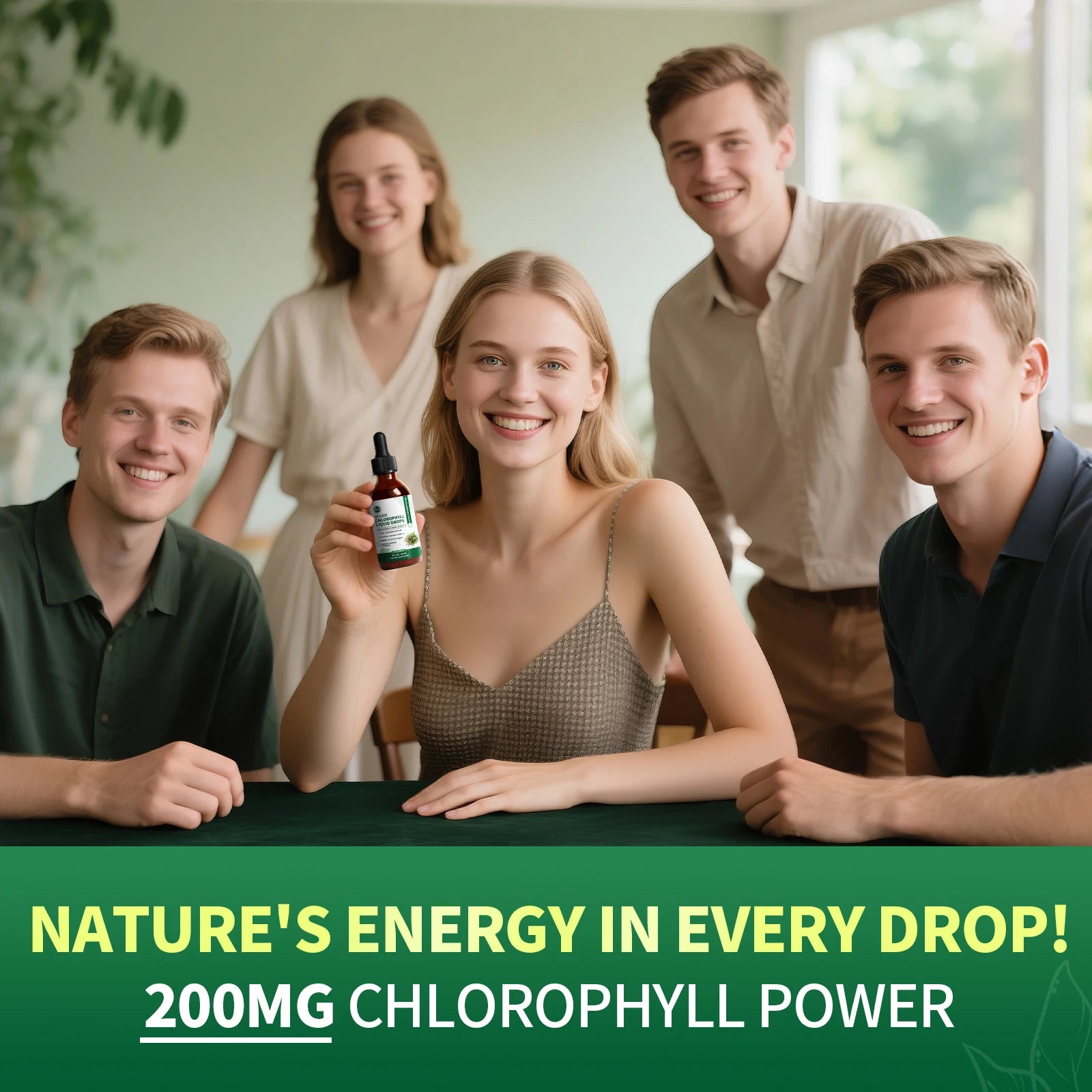 Chlorophyll Liquid Drops 4X Concentrated