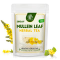 Mullein Leaf Tea, Mullein Tea Bags for Lung Cleanse, Respiratory Support, Herbal Tea Caffeine Free, Non-GMO