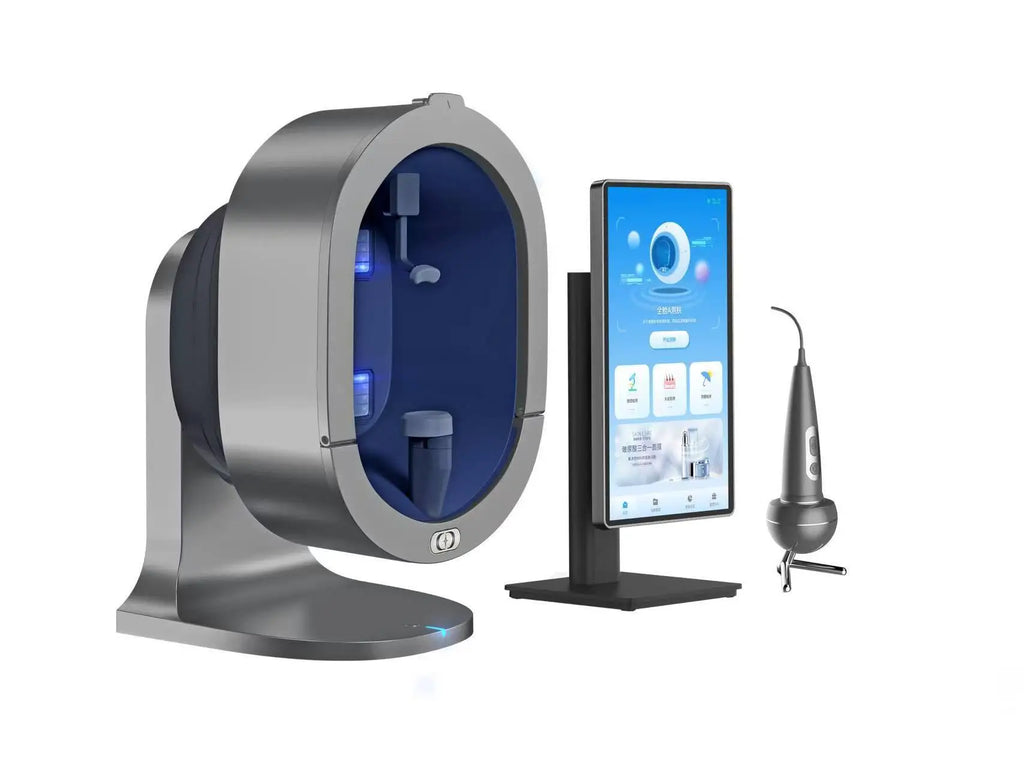 3D Facial Skin Analyzer Machine 21.5 Inch AI 8 Light Spectrum Skin Care