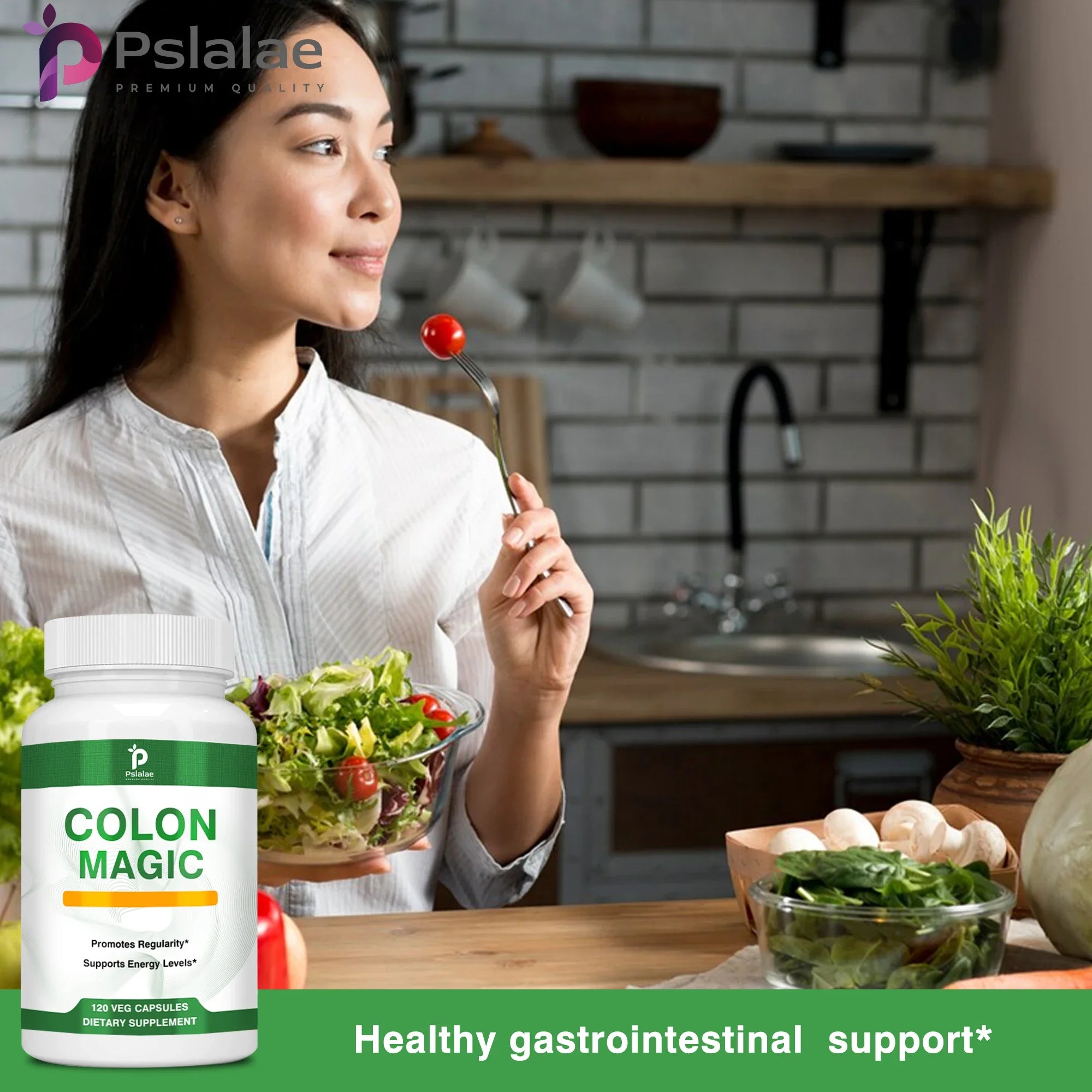 Colon Cleanse Detox - Promotes Intestinal Health 120 Capsules