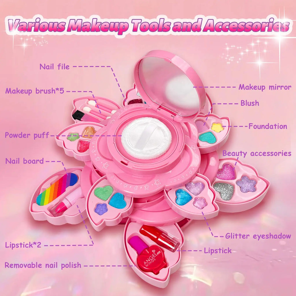 Petal-Shaped Makeup Pretend Play