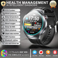 New For Health ECG+PPG Smart Watch Lipids Uric acid Blood Pressure Health 100+Sport HD Bluetooth