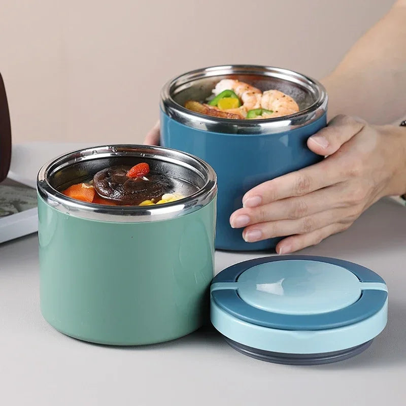Food Thermal Jar Insulated Soup Cup Thermos Containers Stainless Steel Lunch Box Thermo Keep Hot