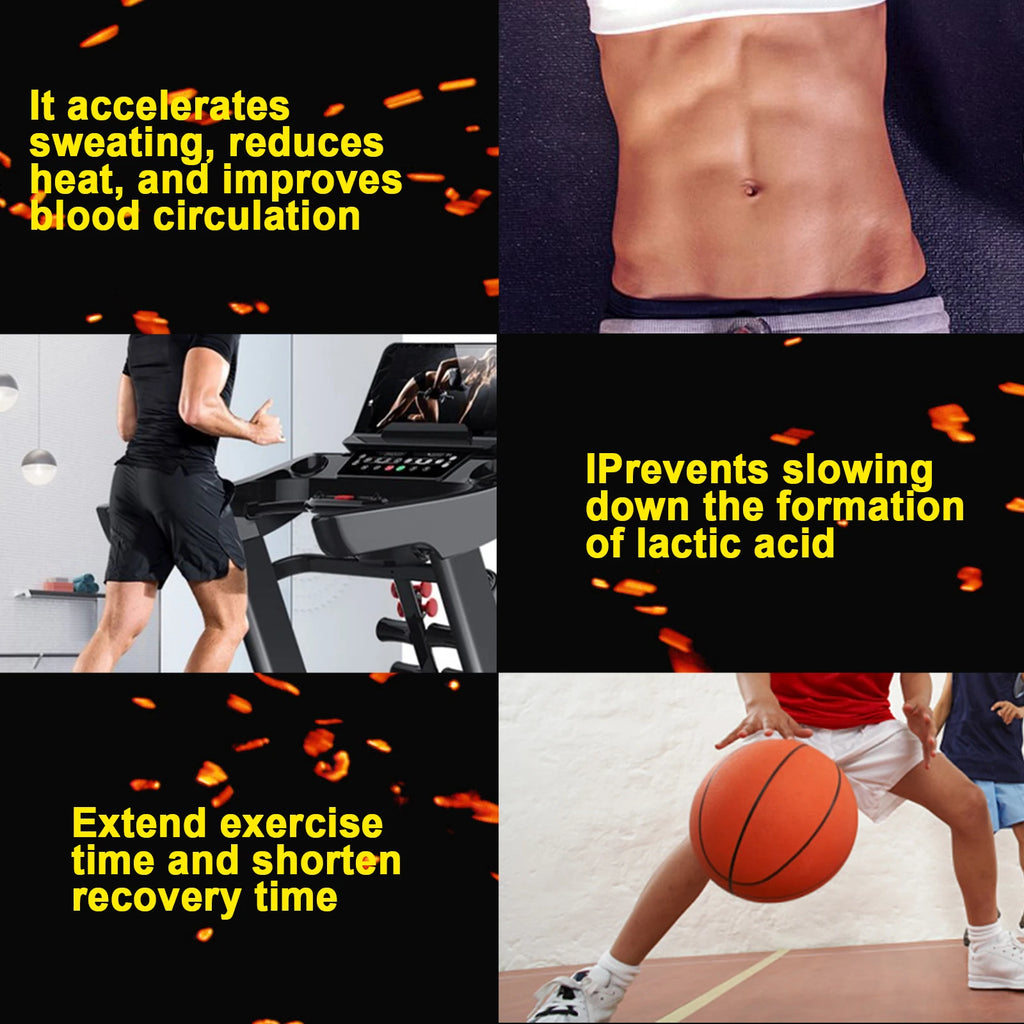 Hot Sweat Cream 120g Fat Burning Tighten Abdominal Muscles Arms Legs Waist Fat Loss Firming Skin Natural Belly All Body
