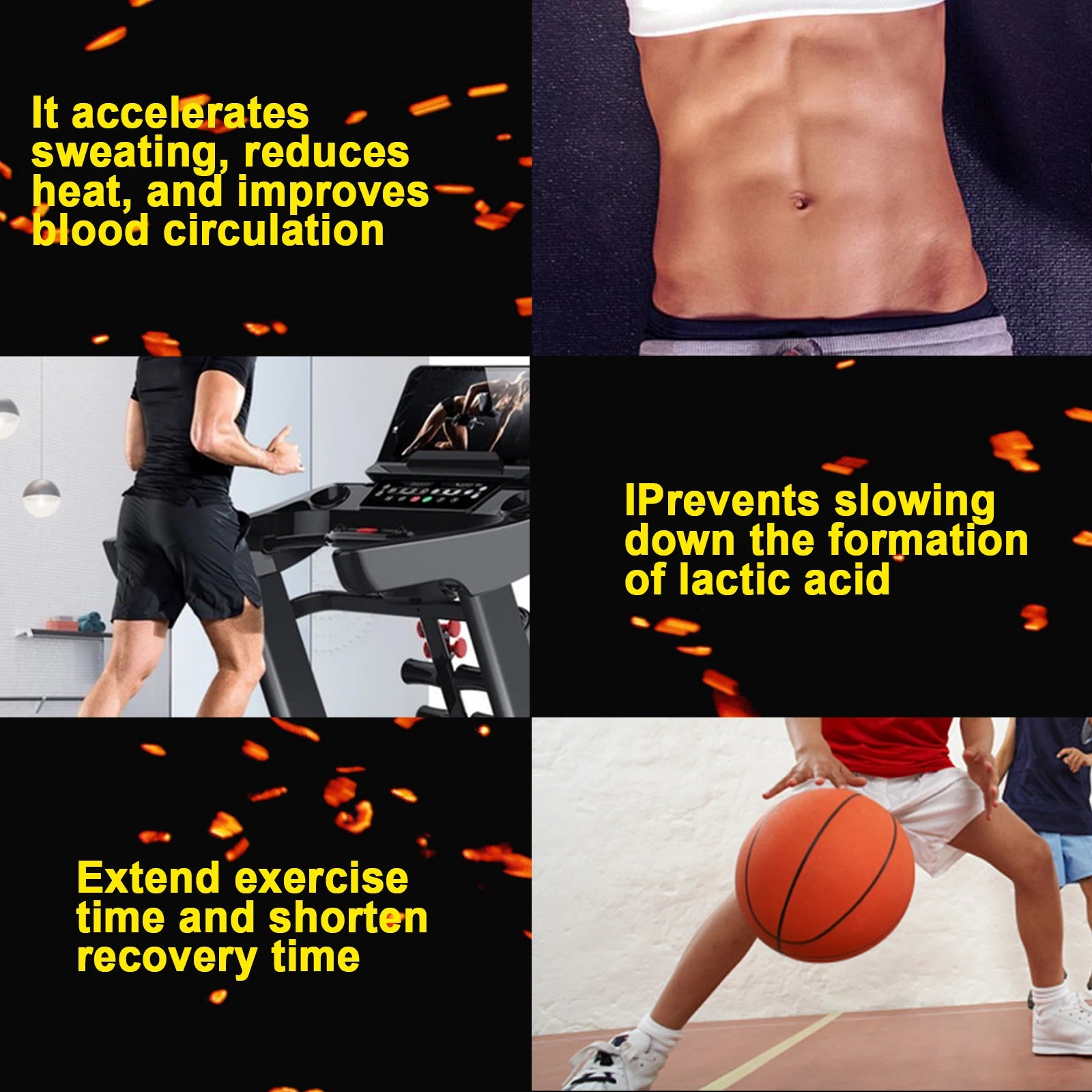 Hot Sweat Cream 120g Fat Burning Tighten Abdominal Muscles Arms Legs Waist Fat Loss Firming Skin Natural Belly All Body