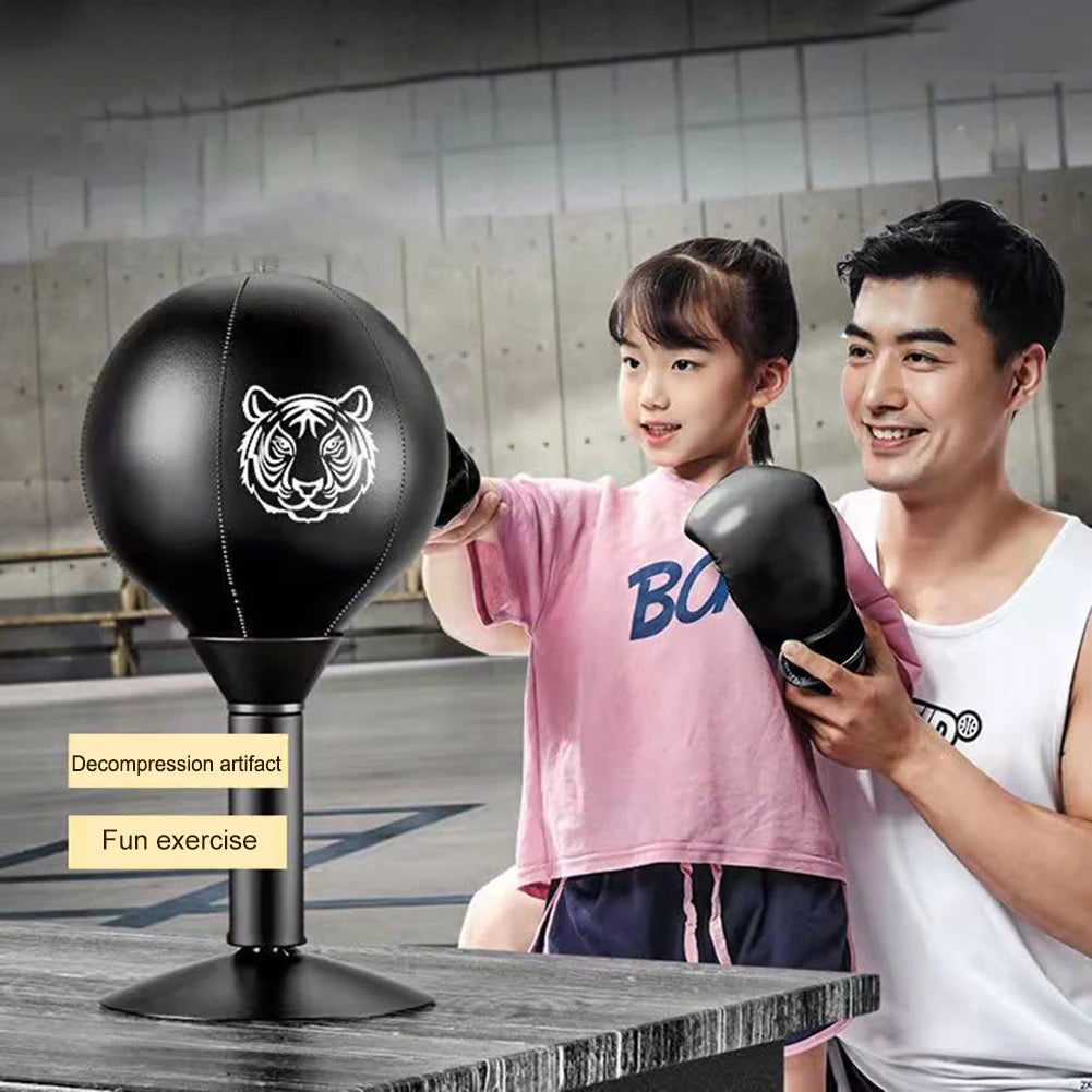 Speed Training Punching Bag With Strong Suction Cups Stress Relief Desktop Boxing Ball