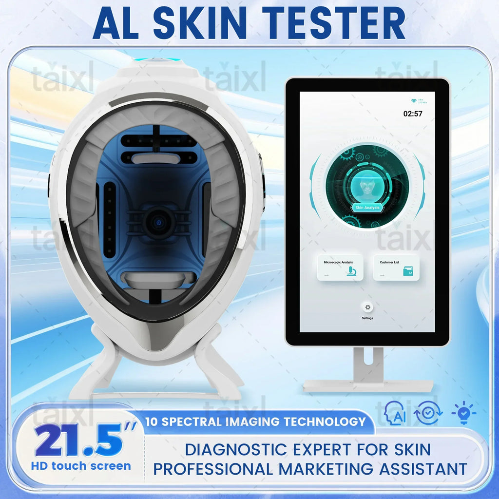 3D Skin Scanner Care Facial Analyzer Monitor Machine