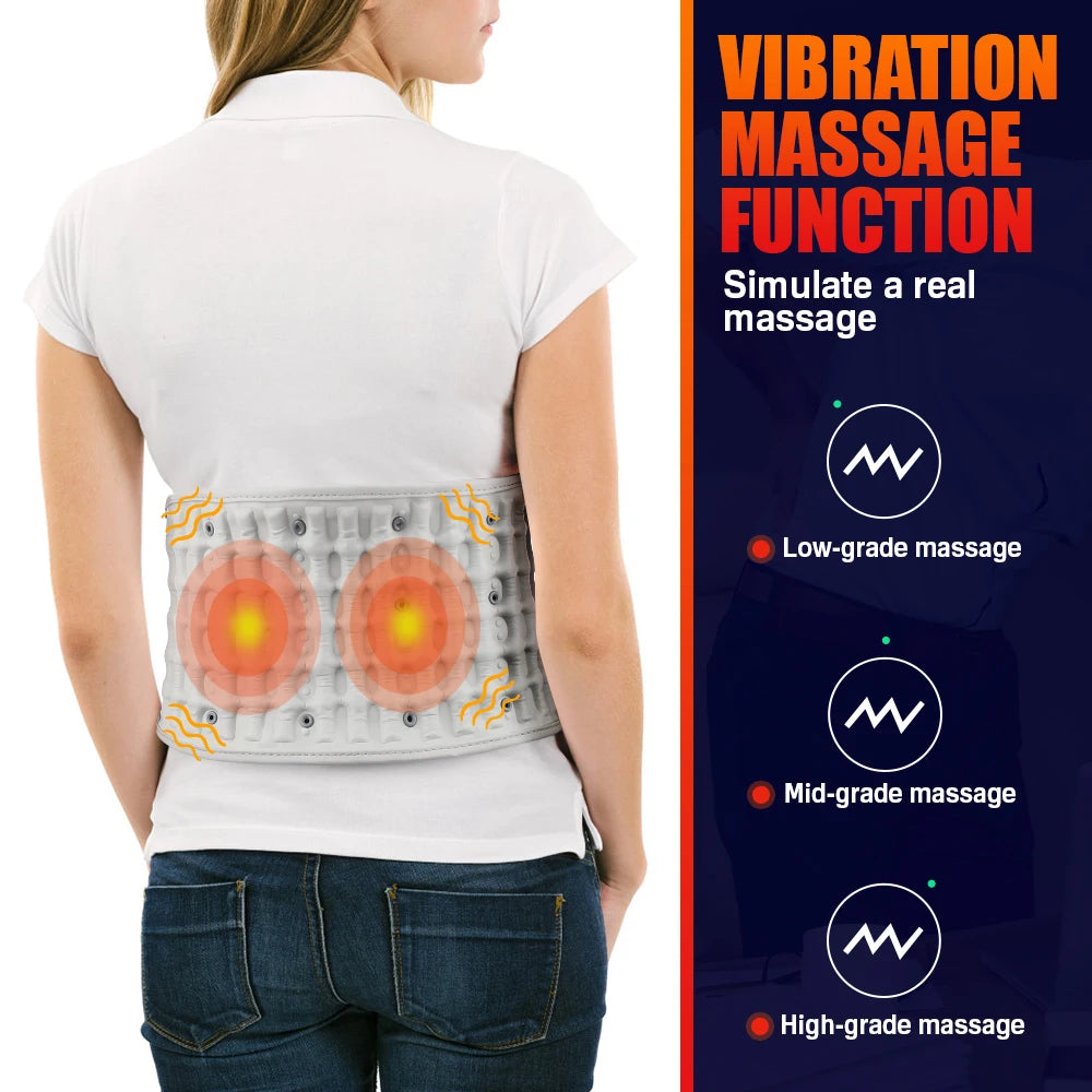 Inflatable Decompression Belt with Rechargeable Battery Inflatable Lumbar support