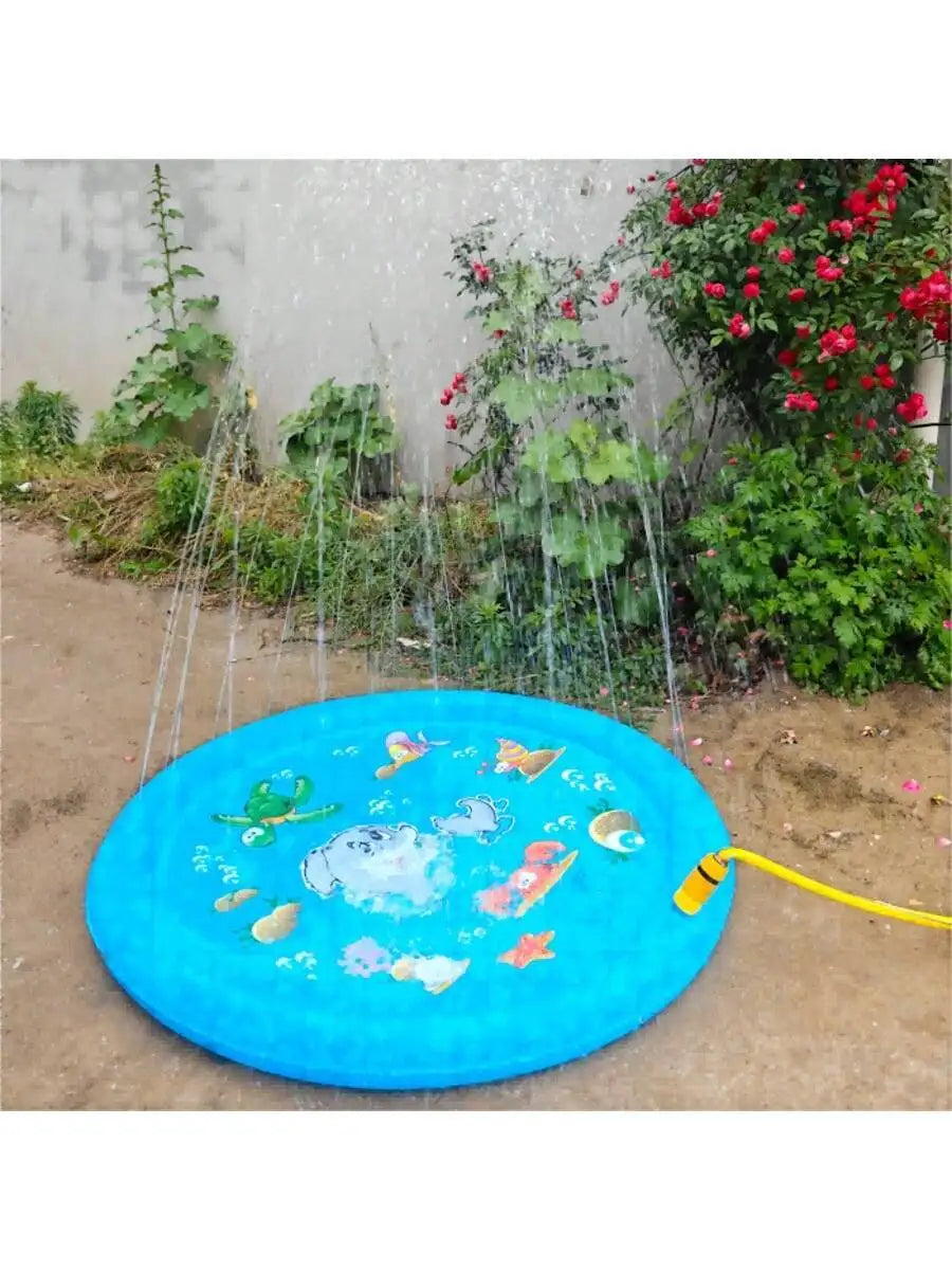 Water Play Toy Dolphin Spray Mat Circular Spray Mat