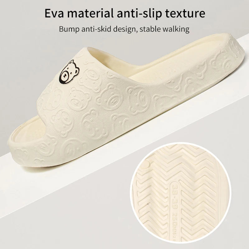 Non-slip Slippers Female Outer Wear Bathroom Bathroom Indoor Home Sandals