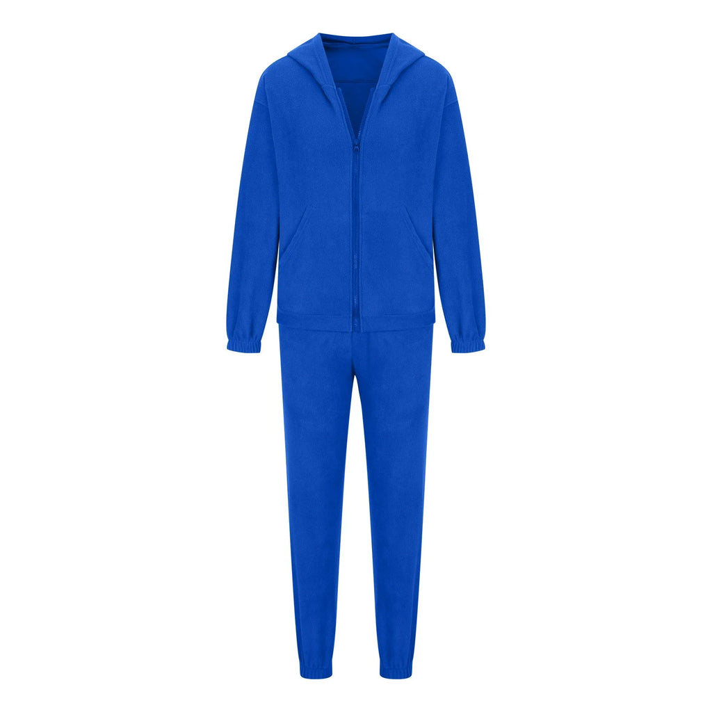 2pcs/Set New Women's Loose Sports Casual Sweater Suit Two-Piece Streetwear Pants Suit Sports Pullover