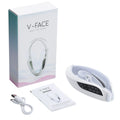 Electric V Face Lifting Beauty Device 6 Modes 8 Levels EMS Micro-current Firming Facial Massager