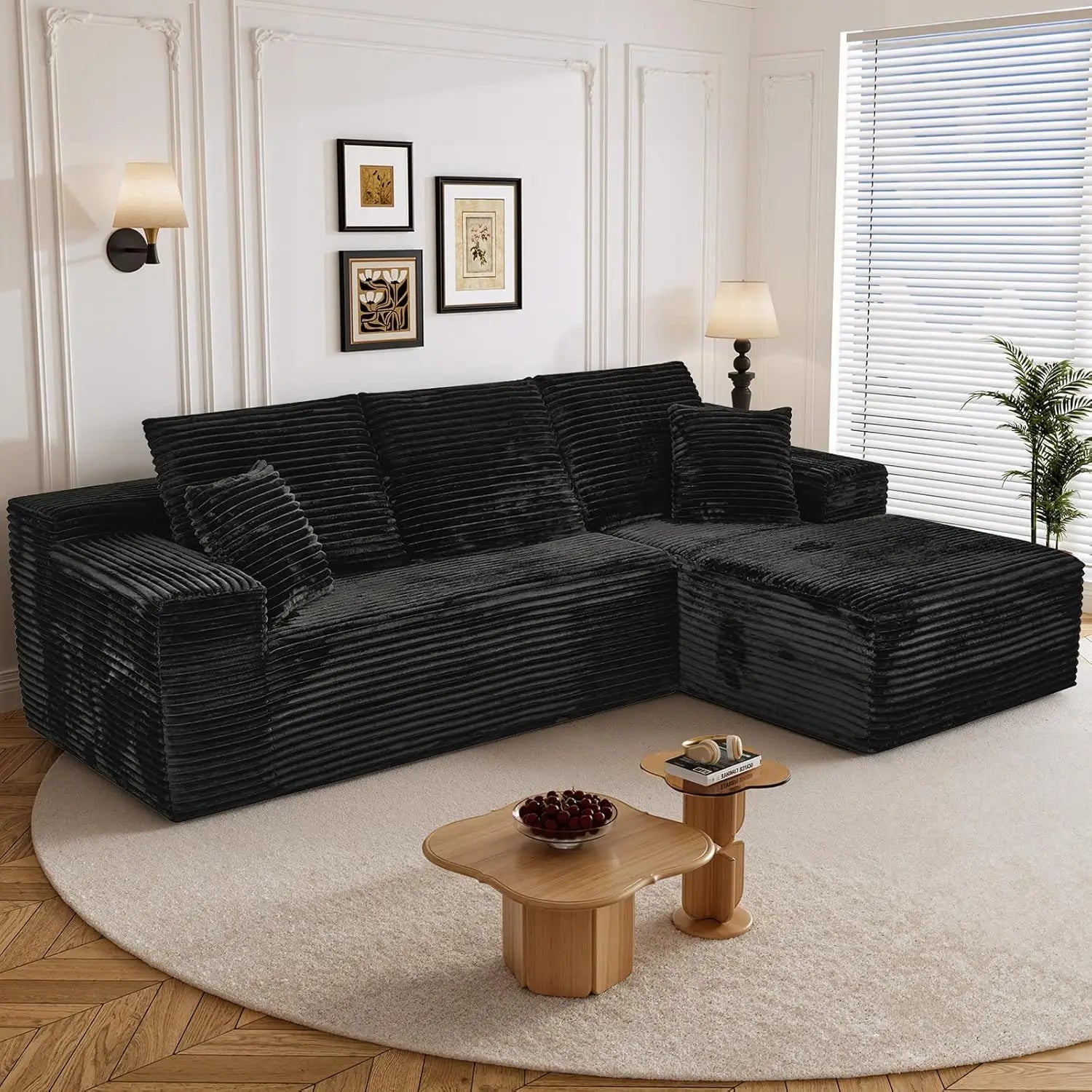 Boneless Cloud Sectional Couches for Living Room