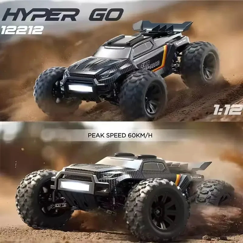 MJX 1:12 12212 Remote Control Car 58KM/H Monster Truck RC Four-Wheel Drive 3S High-Speed