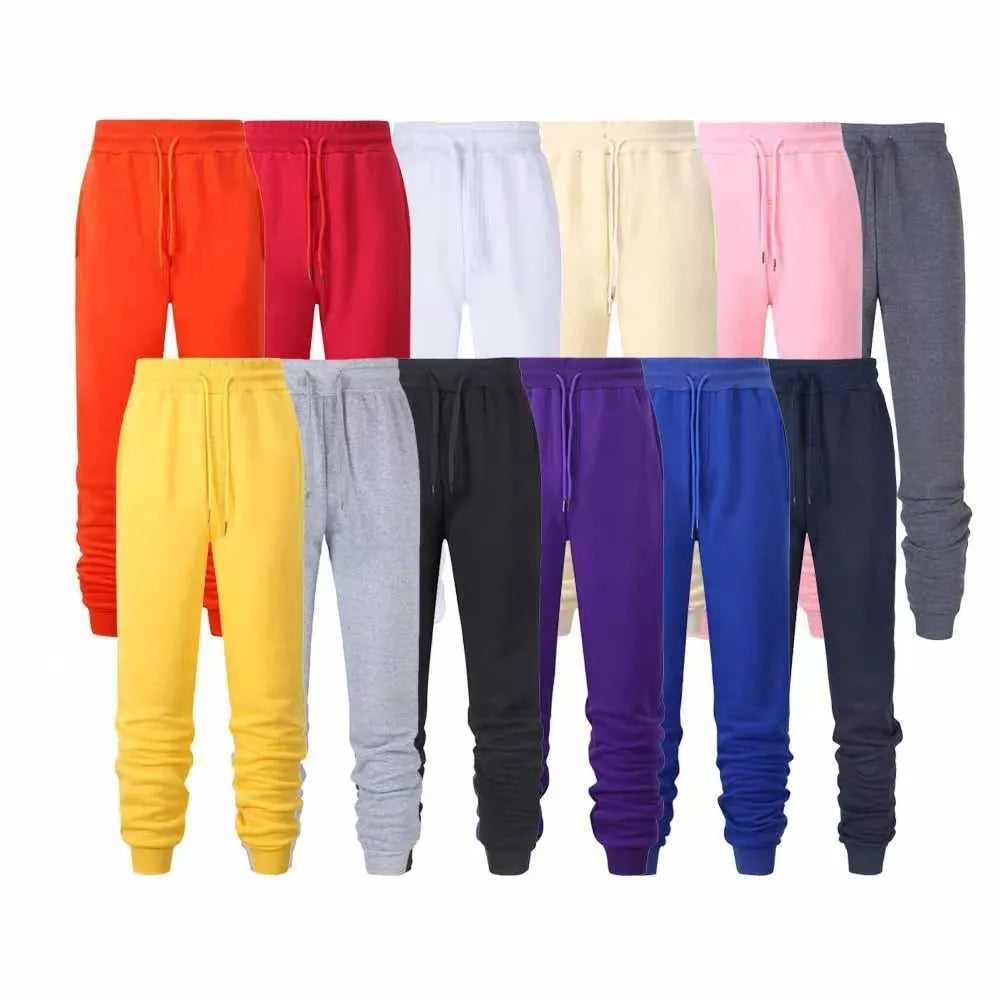 Autumn Winter Men/Women Fitness Workout Sweatpants Jogging Running Sweatpant Casual Comfortable Streetwear