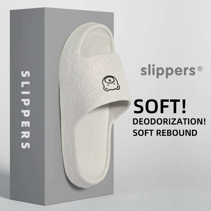 Non-slip Slippers Female Outer Wear Bathroom Bathroom Indoor Home Sandals