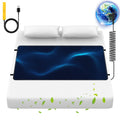 Grounding Mat for Bed Improved Sleep, Reduced Anxiety, Pain, Inflammation, Headache Relief, Balance. Grounded Therapy