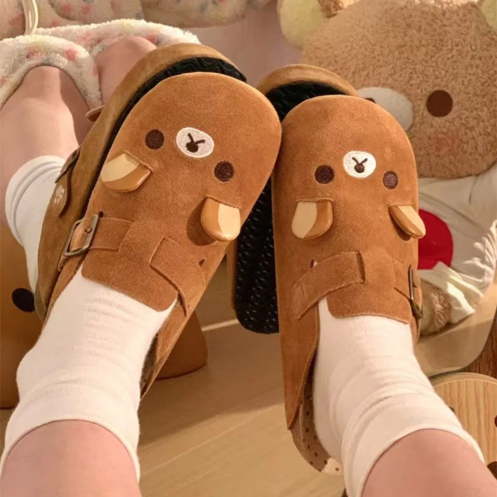 New Thick Bottom Women's Shoes Cartoon Height Increase Anime
