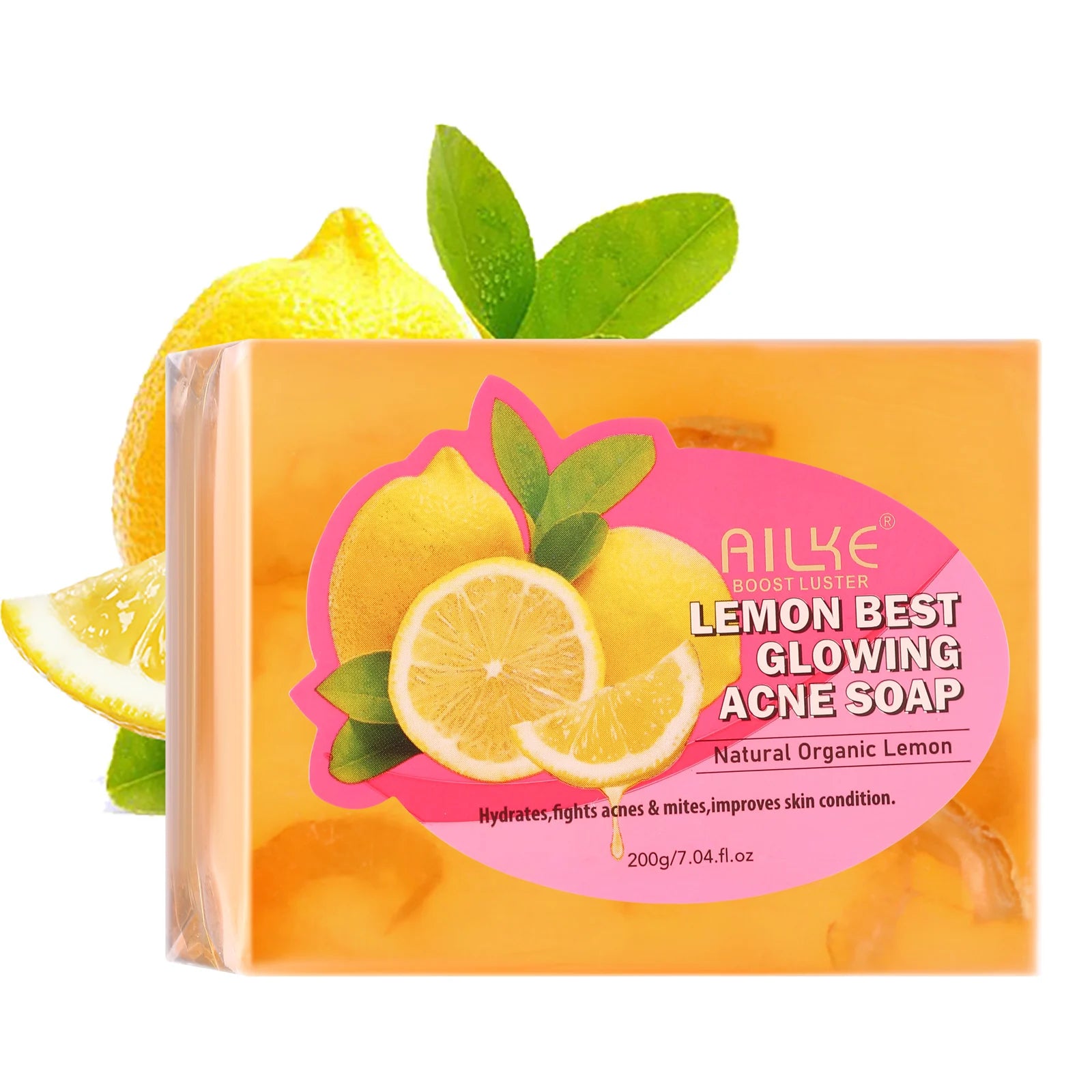 Natural Skin Glowing Set, Remove Acne, Darkness, Stains, Moisturizes, Lightening, Smooth, Improve Rough and Dry Skin